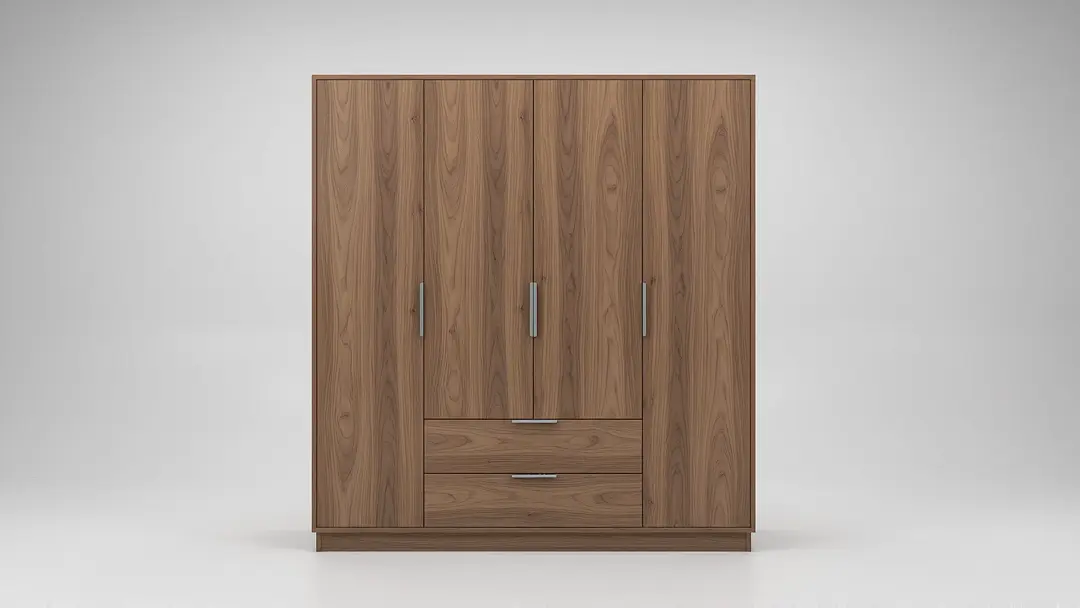 Guarda-roupa sendo montado, etapa 01